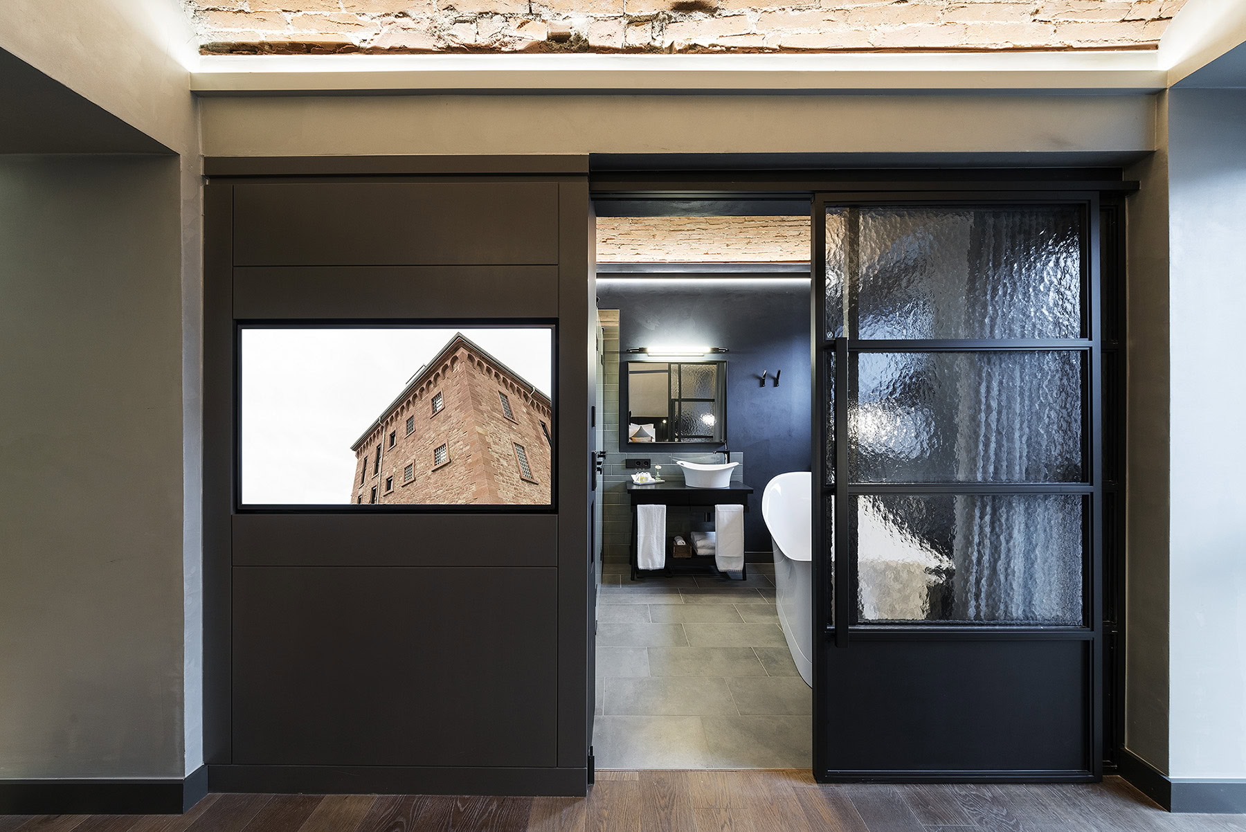 Junior Suite Badeingang - Hotel Liberty