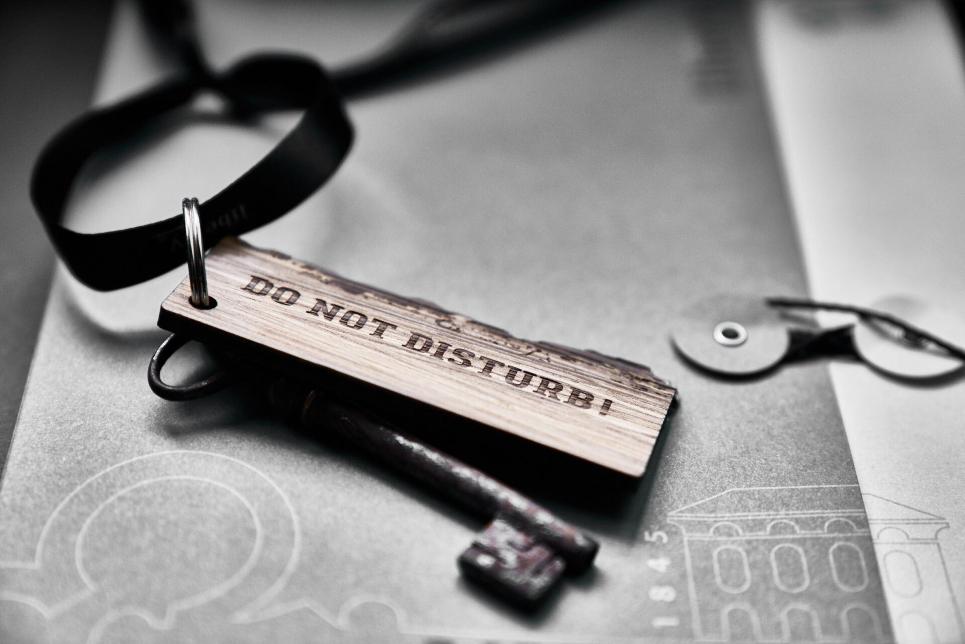 Nicht stören Schild - Hotel Liberty